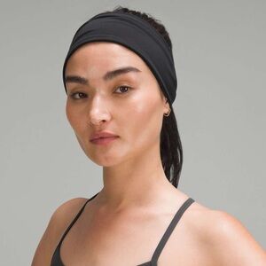 Lululemon Black Nulu Wide Headband